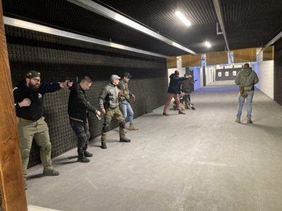 Trénink pistole závady