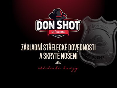 Základní střelecké dovednosti a skryté nošení-Level 1